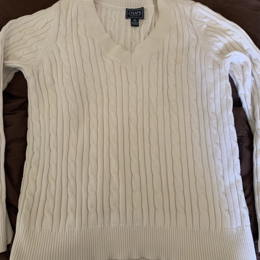 Chaps cable sweater